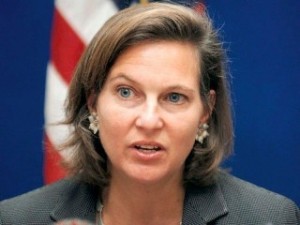 Assistant Secretary of State for European Affairs Victoria Nuland, who pushed for the Ukraine coup and helped pick the post-coup leaders.
